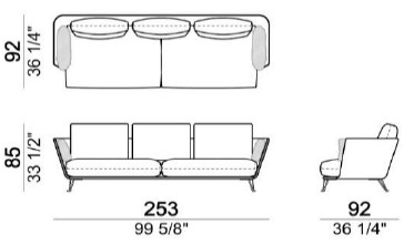 Morrison-DivanoLineare-Arketipo-dimensioni