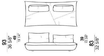 Nightfever-divanoLineare-Arketipo-AltezzaConCusciniSchienale