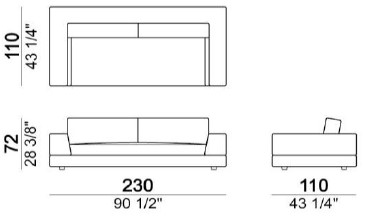 Plat-divanoLineare-dimensioni