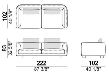 SelfControl-divanoLineare-Arktipo-Dimensioni404