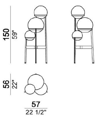 BubbleBobble-LampadaDaTerra-Arketipo-Dimensioni