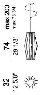 OompaLoompa-LampadaASospensione-Arketipo-dimensioni