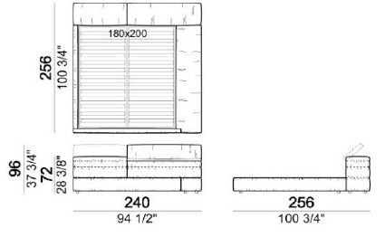MAYFAIRDREAM-LettoMatrimoniale-Arketipo-dimensioni