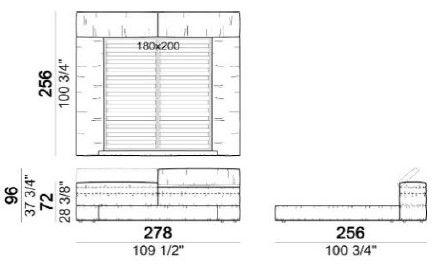 MAYFAIRDREAM-LettoMatrimoniale-Arketipo-dimensioni