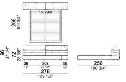 MAYFAIRDREAM-LettoMatrimoniale-Arketipo-dimensioni