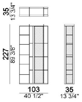 Electra-Libreria-Arketipo-Dimensioni