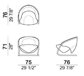 Freedom-poltrona-arketipo-dimensioni