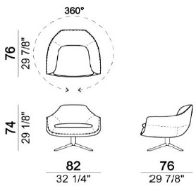 bondpoltrona-arketipo-dimensioni7011