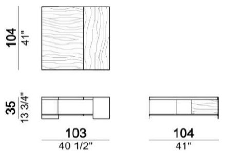 Noth Arketipo Coffee Table Dimensions 6