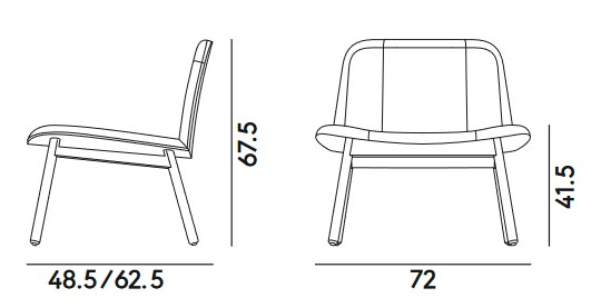 Hippy Billiani Chair Dimensions