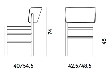 Fratina Billiani Chair Dimensions