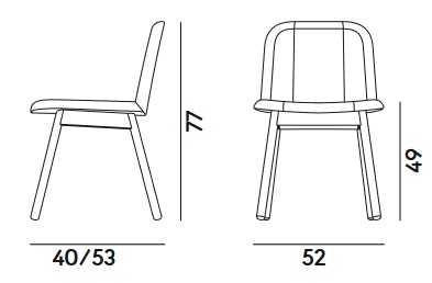 Hippy Billiani Chair dimensions