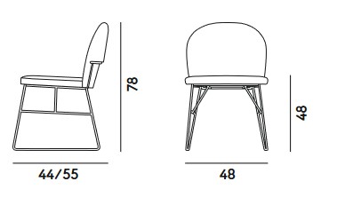 Spy Billiani Chair Dimensions