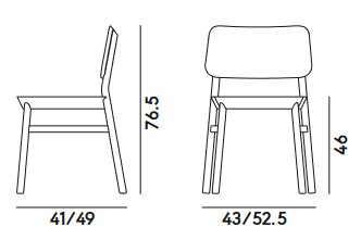 Drum Billiani Bar Chair Measurements