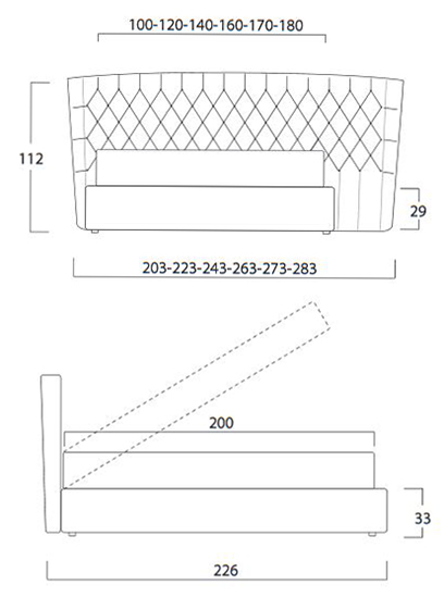 bed-selene-large-bolzan-letti-dimensions