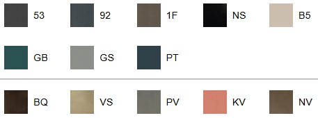 Luis Cantori Table Structure Finishes