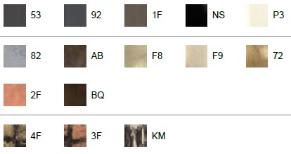 Vintage Mirror by Cantori - Finishes