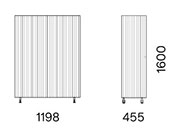 Aero Capo D'opera floor sideboard sizes
