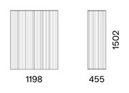 Aero Capo D'opera hanging sideboard sizes