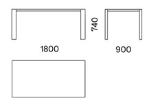 Atelier Capo D'opera table sizes