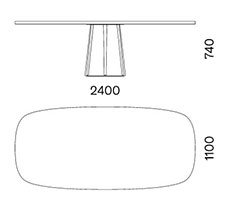 Deville Capo D'opera table sizes