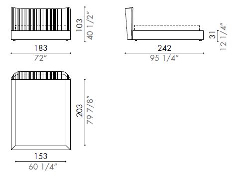 ShellonIn-bed-desiree-dimensions