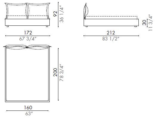 Vanity-bed-Desiree-dimensions