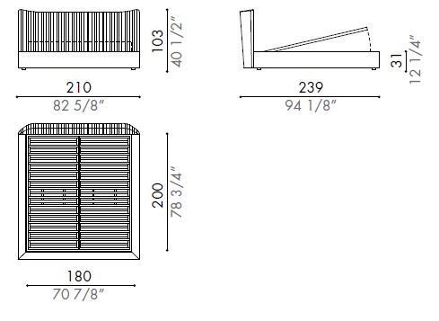 ShellonIn-bed-desiree-dimesions
