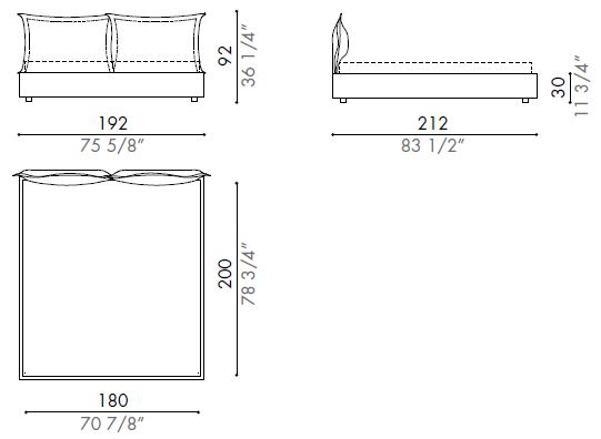Vanity-bed-Desiree-dimensions