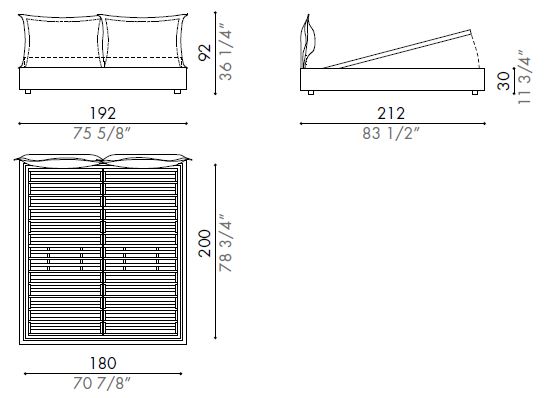 Vanity-bed-Desiree-dimensions