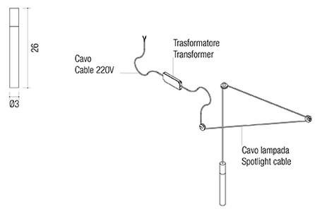 Hopper Edoné Lamp sizes