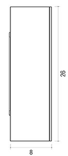 Mirò Edoné Wall Lamp sizes