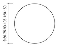 Specchio Tonda Edoné dimensioni