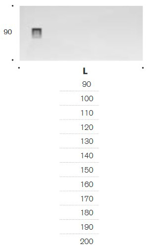 Ena Edoné Shower Tray sizes