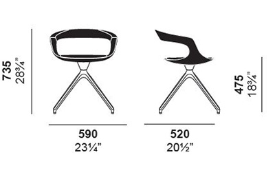 office-chair-frenchkiss-enrico-pellizzoni-dimensions