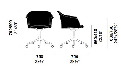 Sedia-Ufficio-Eva-Enrico-Pellizzoni-dimensioni