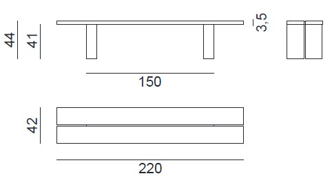 yaku-gervasoni-bench-dimensions