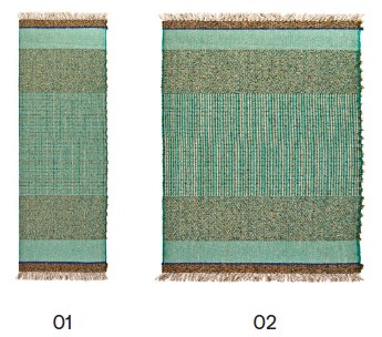 Eco Gervasoni Rug Green Dimensions