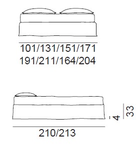 letto-ghost-gervasoni-sommier-matrimoniale-dimensioni