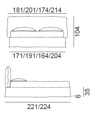 letto-loll-gervasoni-dimensioni