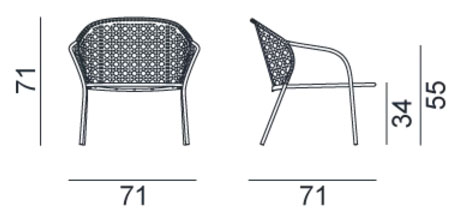 Brise26-Poltroncina-Gervasoni-Dimensioni