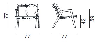 Inout861-Poltrona-Gervasoni-dimensioni