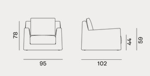 loll-gervasoni-archair-dimensions