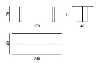 Eidos33-Tavolo-Gervasoni-dimensioni