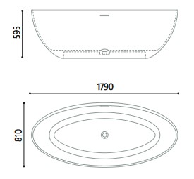 Dimensions of the Denver Glass 1989 Bathtub