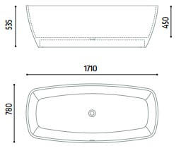 Freya Glass 1989 Bathtub Dimensions
