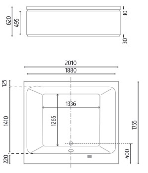 Measurements of Mawi Glass 1989 Bathtub