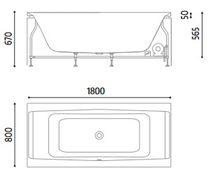 Dimensions of Skyfall Bath Glass 1989 Whirlpool Bathtub
