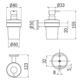 Spandisapone Touch Inda A46670 dimensioni