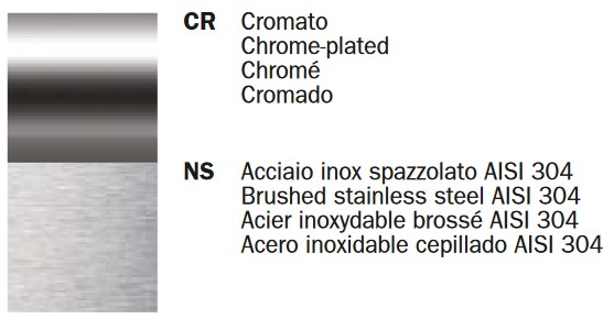 Gealuna Inda A10110 Soap dish finishes